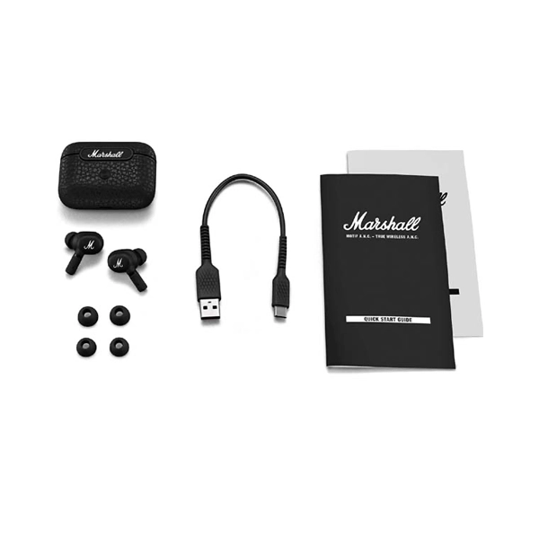 Marshall Motif True Wireless Active Noise-Canceling Earbuds - Image 3