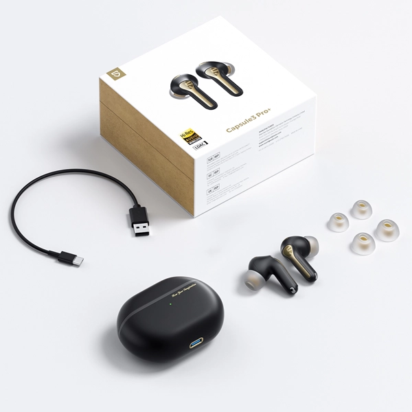 SoundPEATS Capsule 3 Pro Plus Hybrid ANC LDAC Earbuds - Image 3