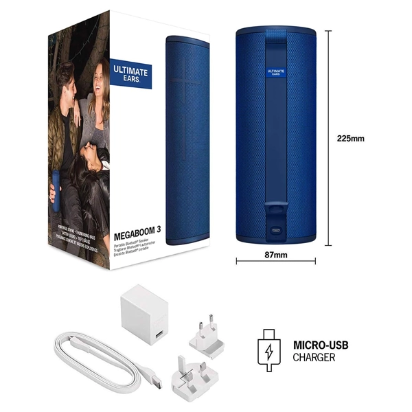 Ultimate Ears Megaboom 3 Portable Wireless Bluetooth Speaker - Image 4