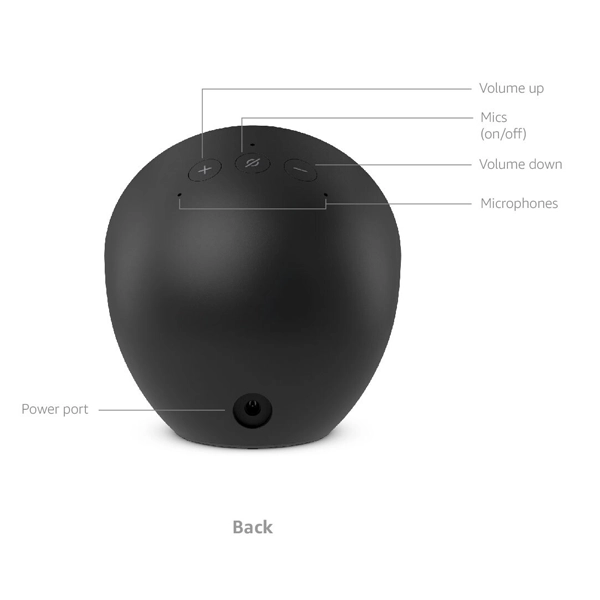 Amazon Echo Spot Smart Speaker Alarm Clock with Alexa 2024 - Image 4