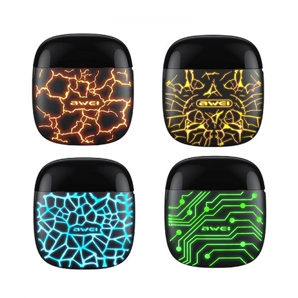 Awei T28 Pro RGB Gaming Earbuds - Image 5