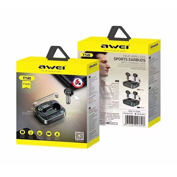 Awei T58 True Wireless Earbuds - Image 3