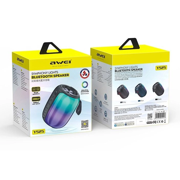 Awei Y525 RGB Portable Bluetooth Speaker - Image 5