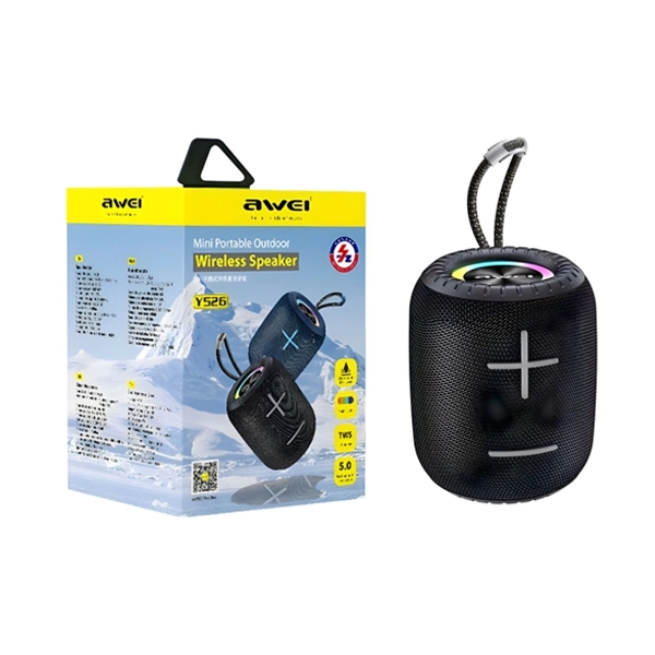 Awei Y526 TWS Mini Portable Outdoor Wireless Speaker - Image 3