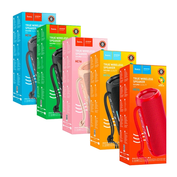 Hoco HC16 10W Portable Bluetooth Wireless Speaker - Image 8