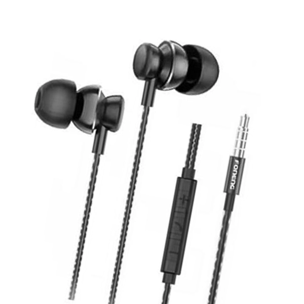 Foneng T67 In-Ear Metal Wired 3.5mm Earphone with Mic - Image 3
