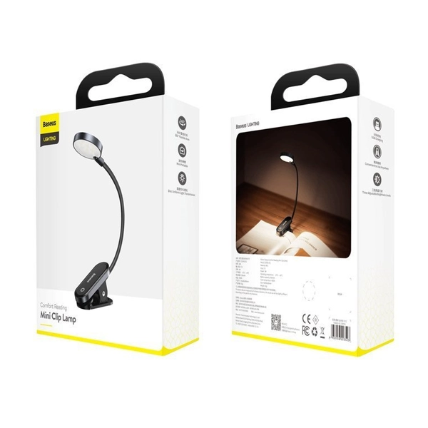 Baseus Comfort Reading Touch Screen Mini Clip Lamp - Image 4