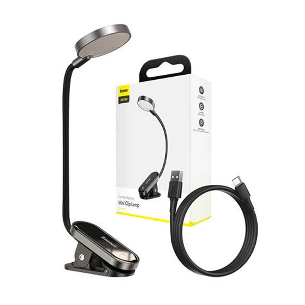 Baseus Comfort Reading Touch Screen Mini Clip Lamp - Image 5
