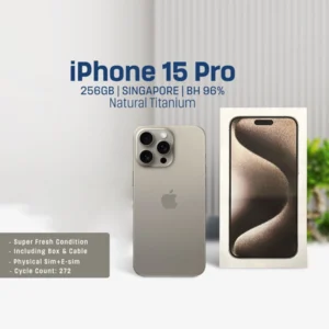 Apple iPhone 15 Pro Pre-owned [Natural Titanium]