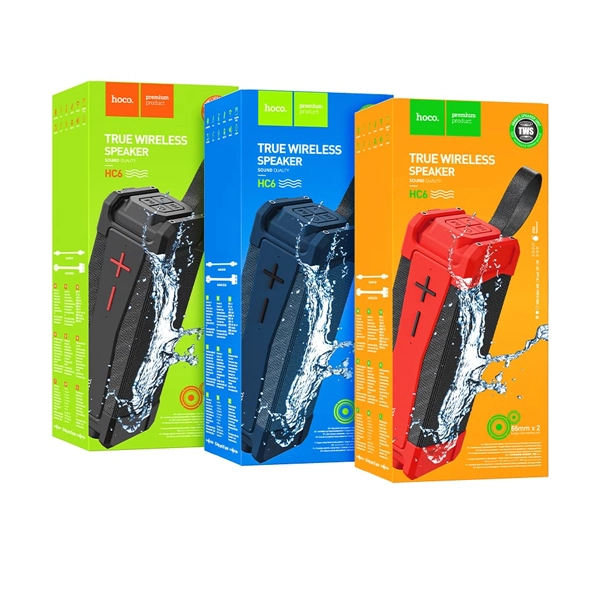 Hoco HC6 Magic Wireless Waterproof Bluetooth Speaker - Image 3